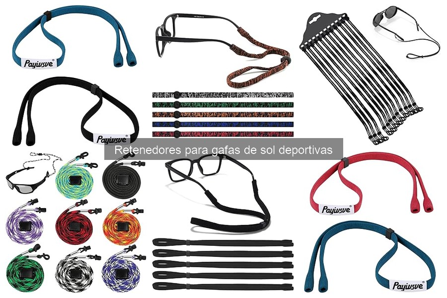 Mejores retenedores para gafas de sol deportivas a buen precio