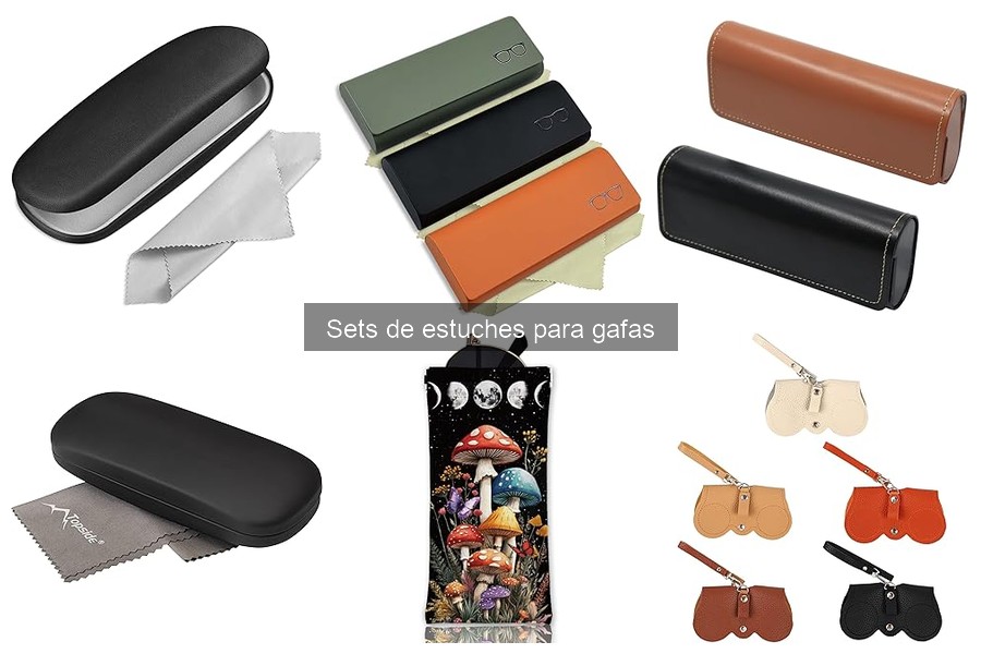 Mejores sets de estuches para gafas para viajeros