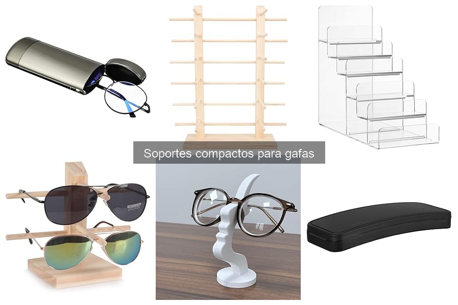 Mejores soportes compactos para gafas en 2023