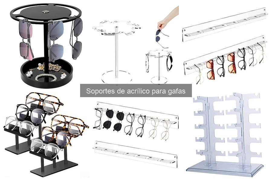 Mejores soportes de acrílico para gafas según usuarios