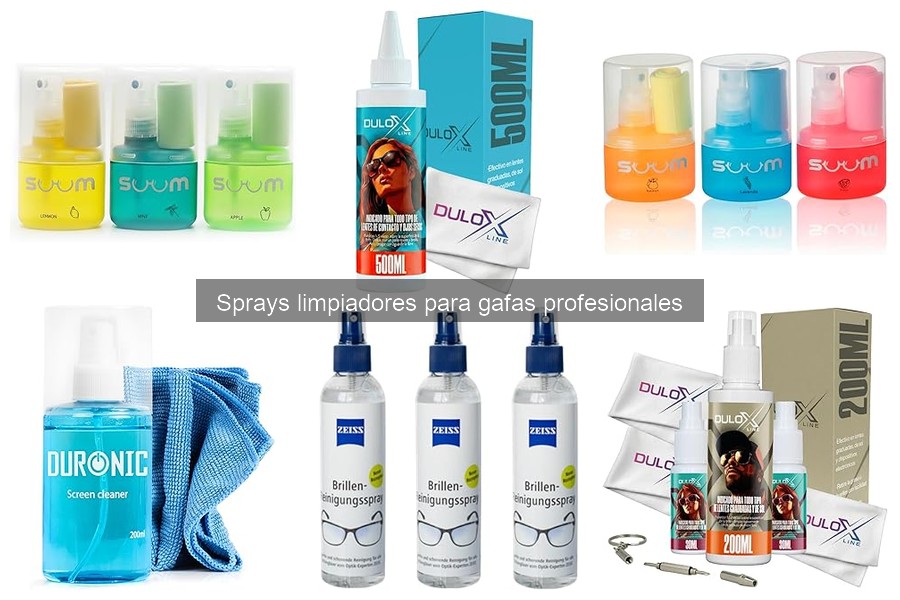 Mejores sprays limpiadores para gafas con tratamiento anti-reflejante