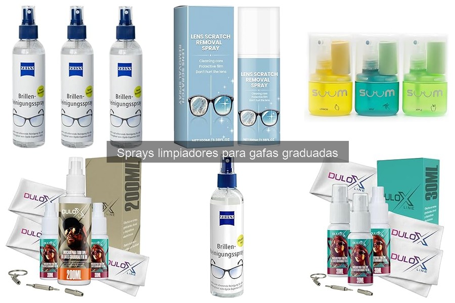 Mejores sprays limpiadores para gafas graduadas en 2023