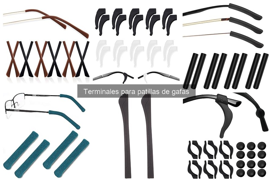 Mejores terminales para patillas de gafas para piel sensible