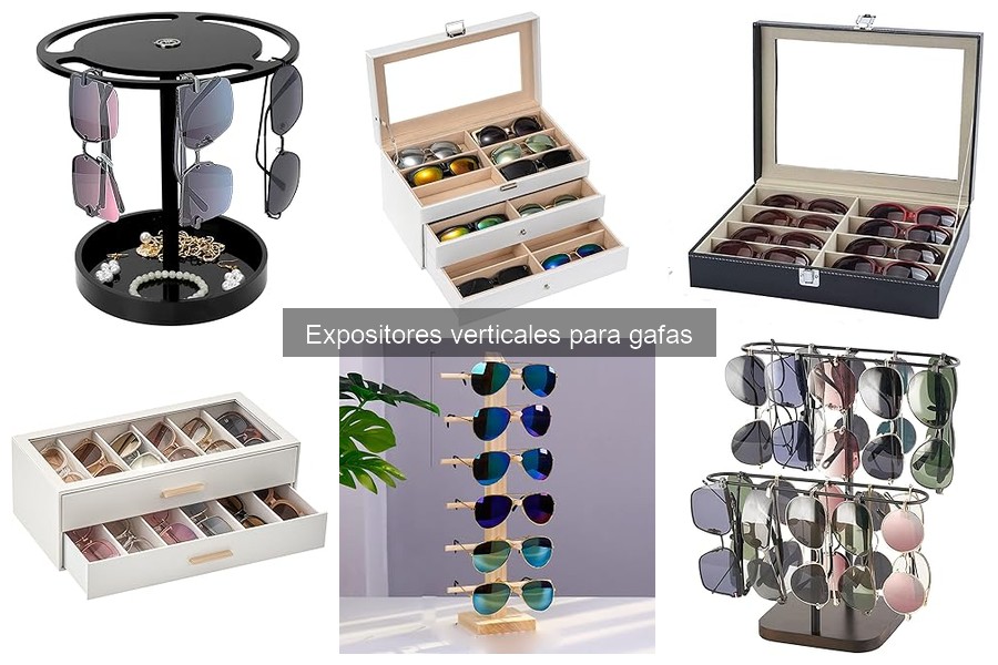 Ofertas en expositores verticales para gafas: ¡Ahorra hoy!