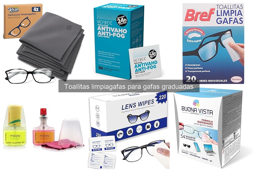 Ofertas Imperdibles en Toallitas Limpiagafas para Gafas Graduadas