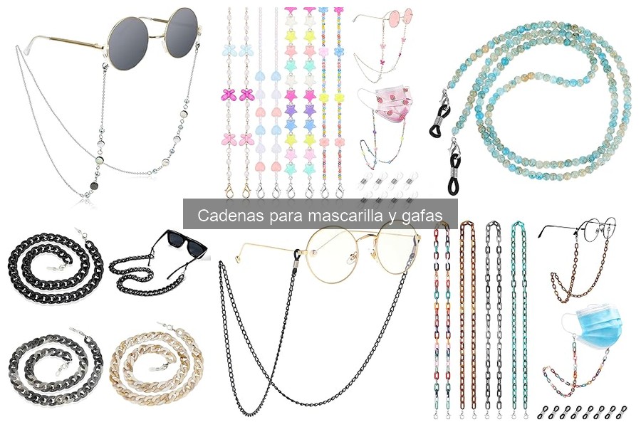 Ofertas y descuentos en cadenas para mascarilla y gafas