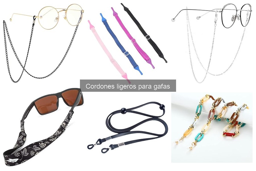 Ofertas y descuentos en cordones ligeros para gafas