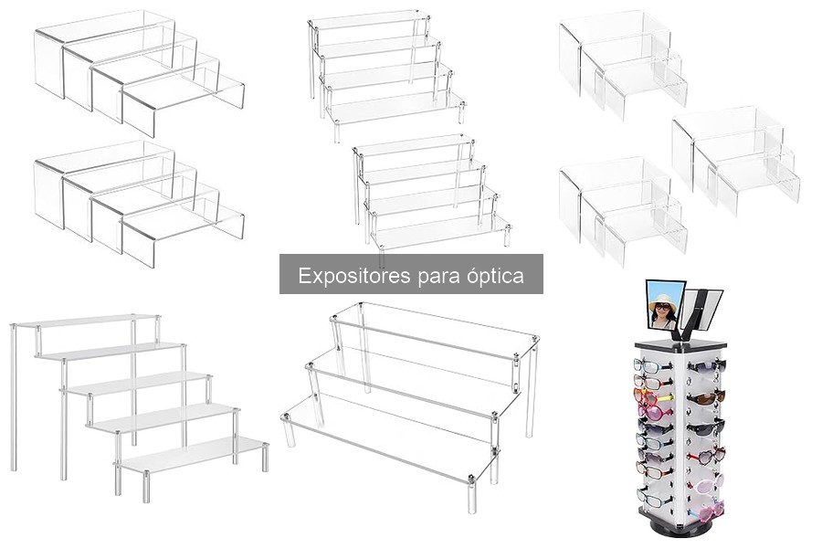 Ofertas y descuentos en expositores para óptica