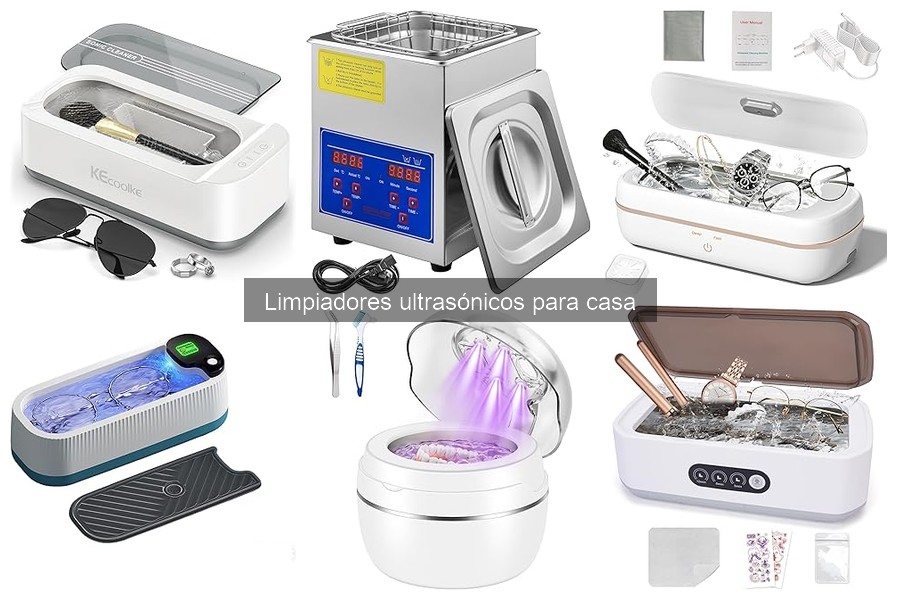 Ofertas y descuentos en limpiadores ultrasónicos para casa