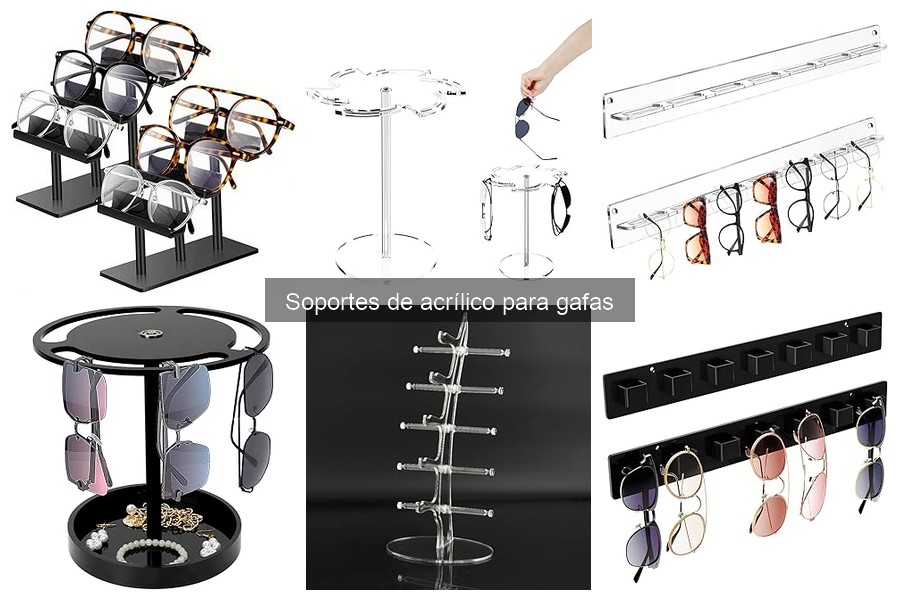 Ofertas y Descuentos en Soportes de Acrílico para Gafas