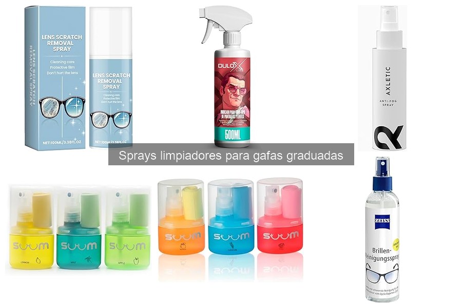 Ofertas y descuentos en sprays limpiadores para gafas