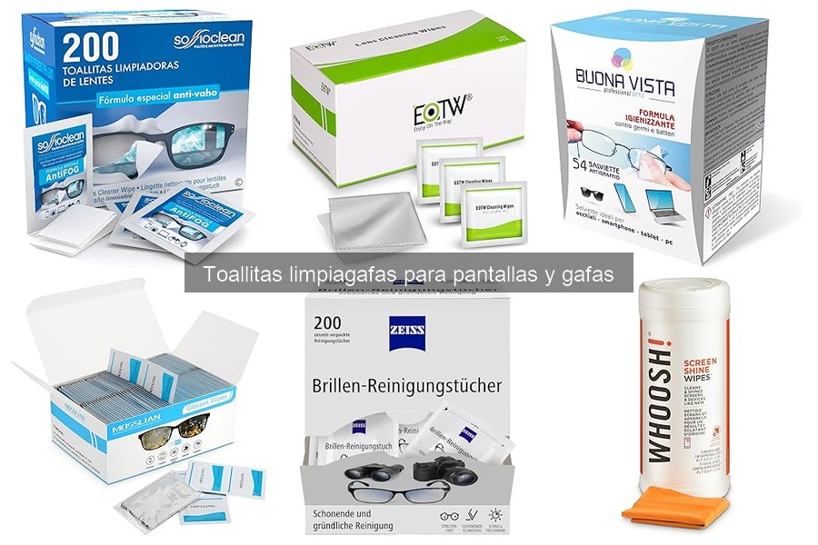 Ofertas y Descuentos en Toallitas Limpiagafas 2023