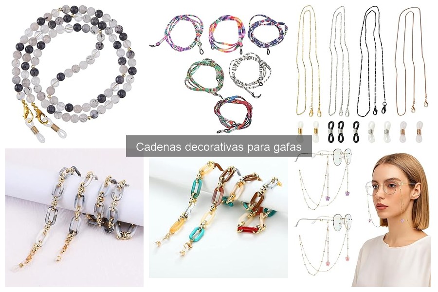 Ofertas y precios de cadenas decorativas para gafas