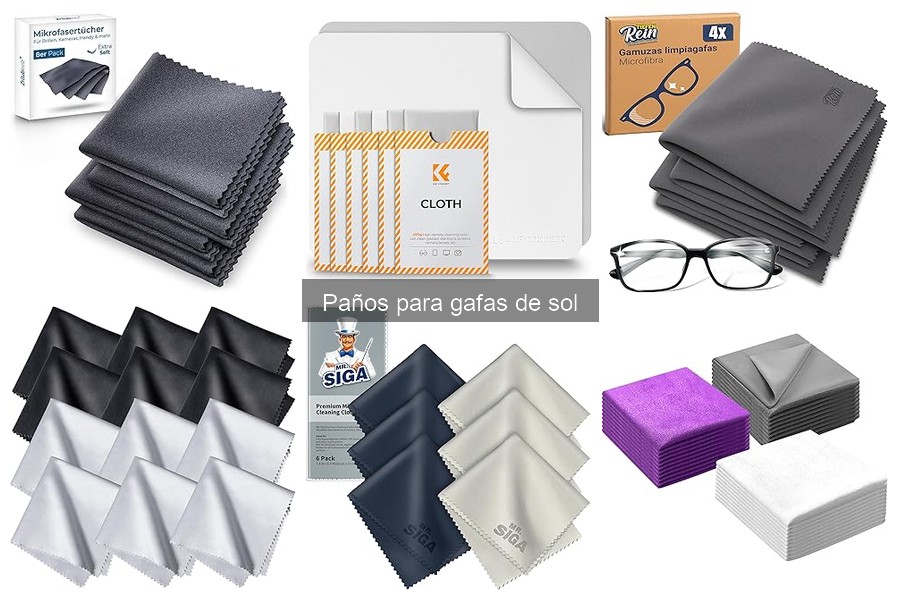 Ofertas y precios de paños para gafas de sol 2023