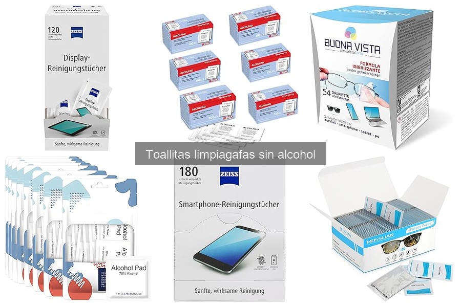 Ofertas y precios de toallitas limpiagafas sin alcohol