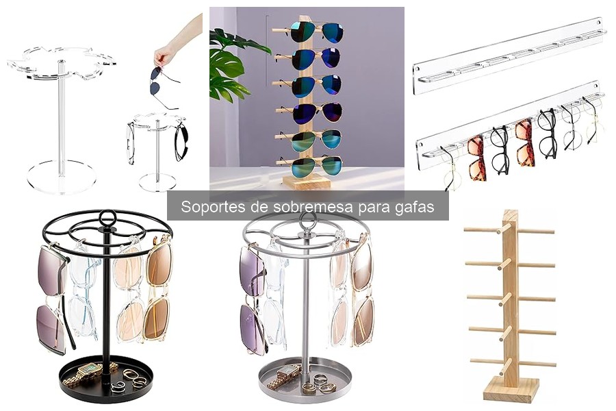 Opiniones de usuarios sobre soportes de sobremesa para gafas