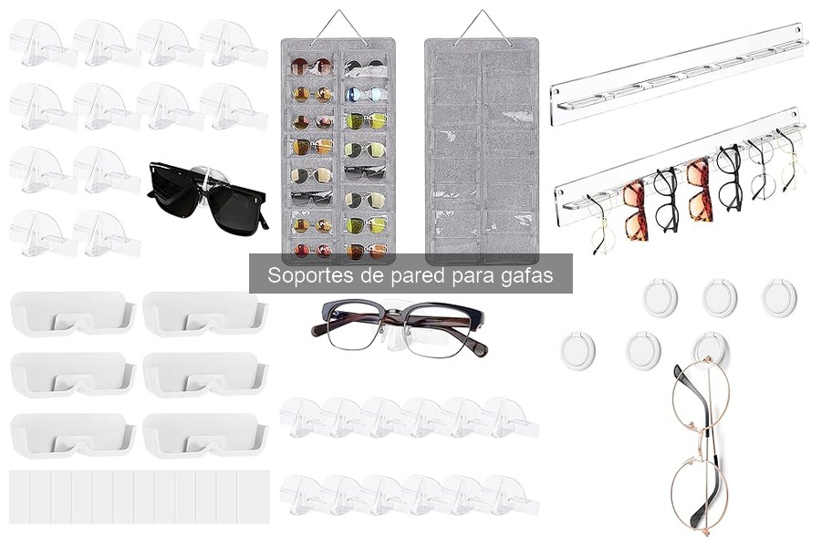 Opiniones reales sobre soportes de pared para gafas