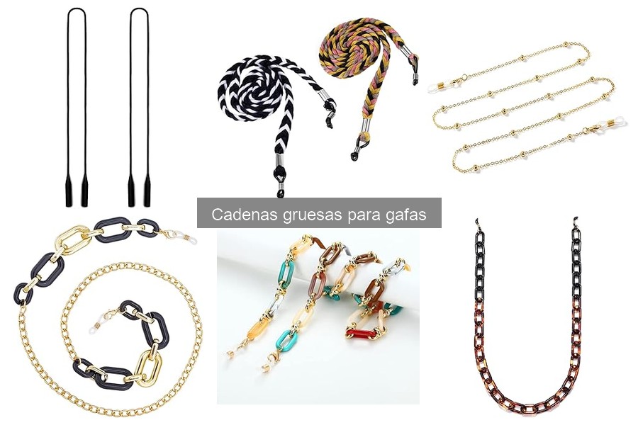 Opiniones sobre Cadenas Gruesas para Gafas Populares
