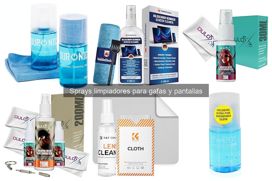 Opiniones sobre el spray limpiador de gafas Ewent EW5671
