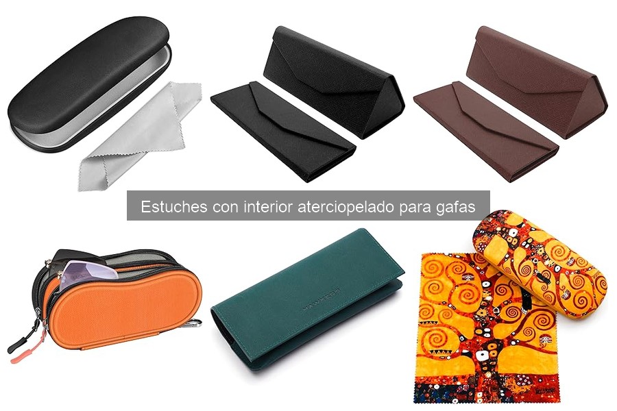 Opiniones sobre estuches aterciopelados para gafas