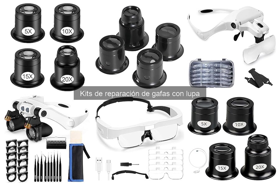 Opiniones sobre Kits de Reparación de Gafas con Lupa