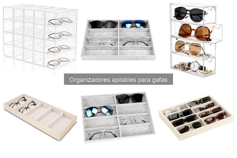 Opiniones sobre Organizadores Apilables para Gafas