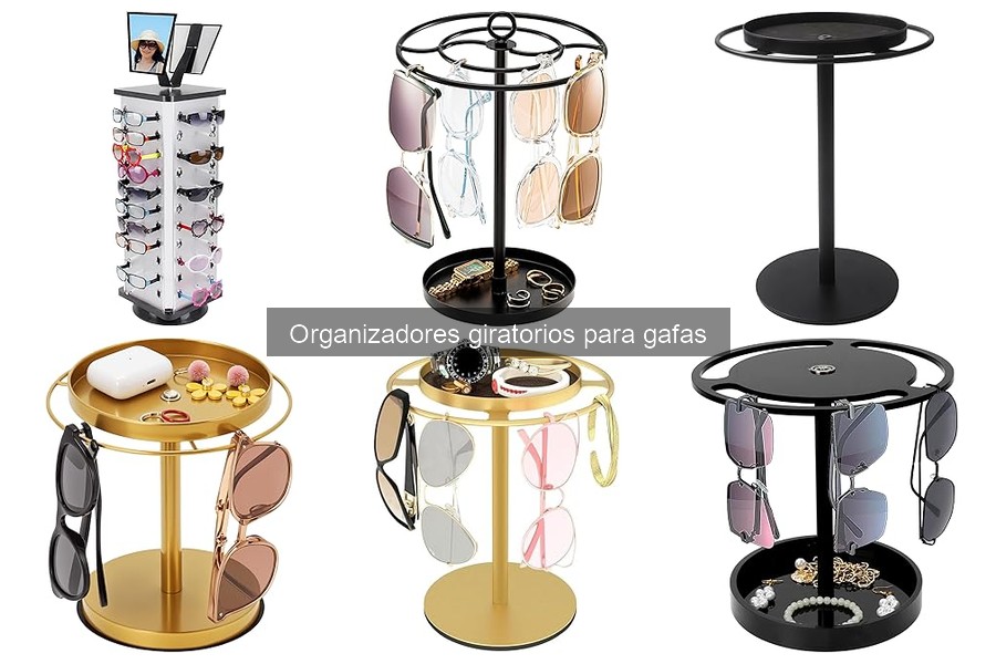 Opiniones sobre Organizadores Giratorios para Gafas