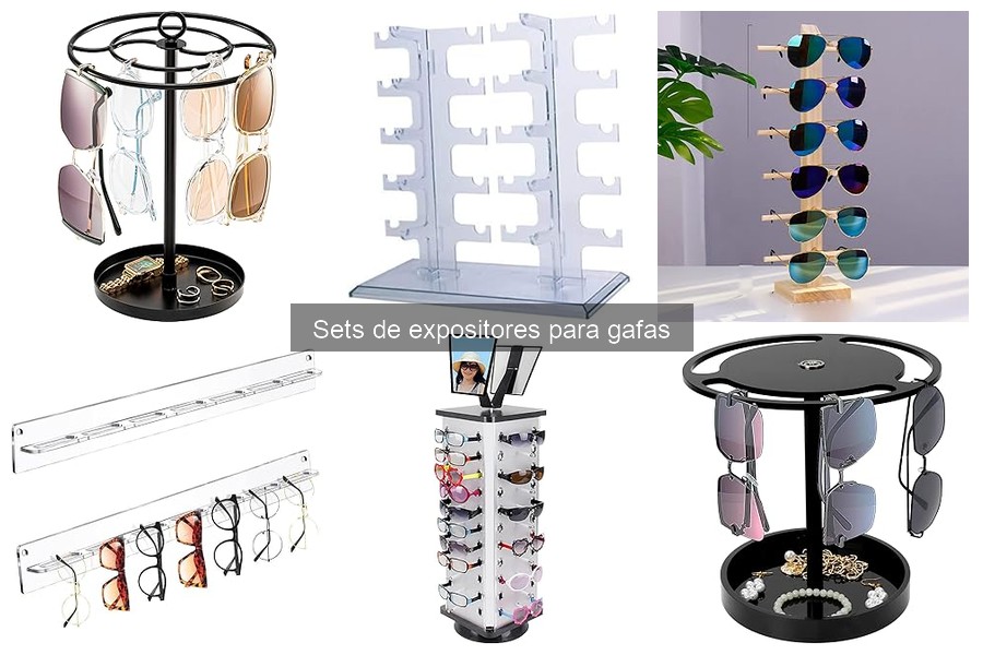Opiniones sobre sets de expositores para gafas