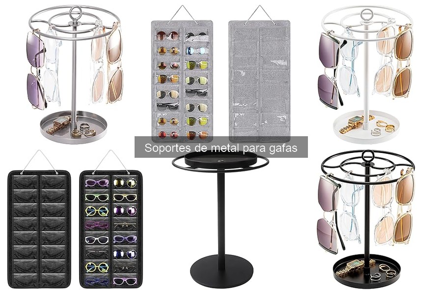 Opiniones sobre Soportes de Metal para Gafas: Reseñas Clave