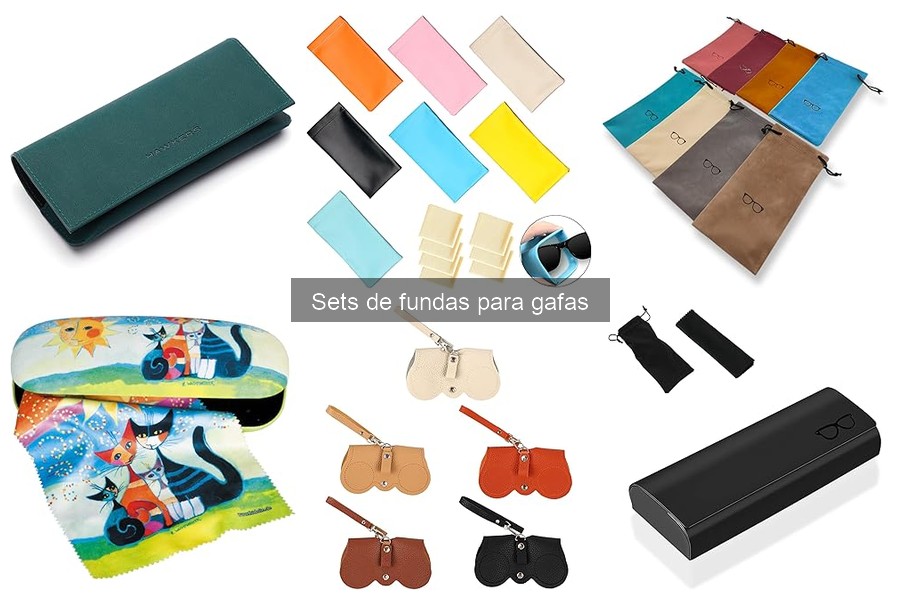 Organiza y almacena tus sets de fundas para gafas fácilmente