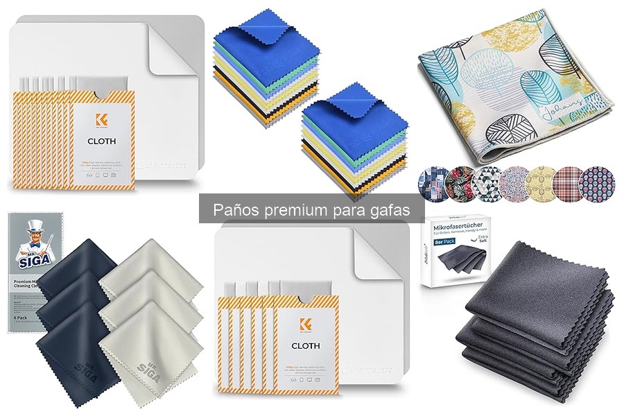 Paños de microfibra vs. premium para gafas: ¿Cuál elegir?