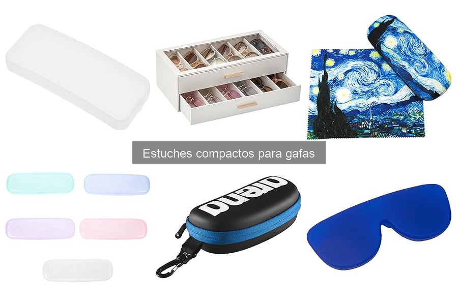 Personaliza tu estuche compacto para gafas fácilmente