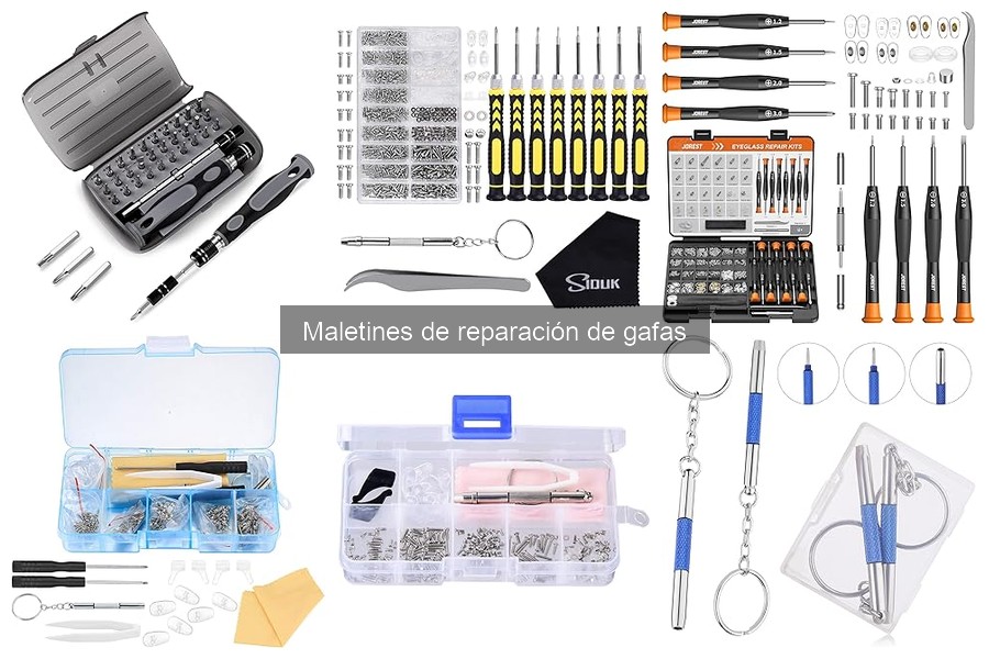 Precio promedio de maletines de reparación de gafas