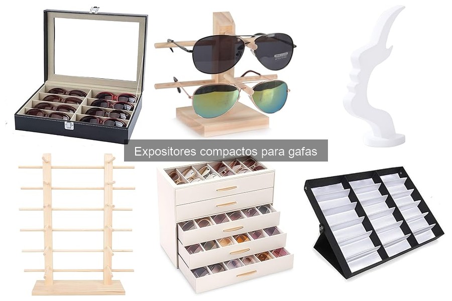 Precios de expositores compactos para gafas: guía de costos
