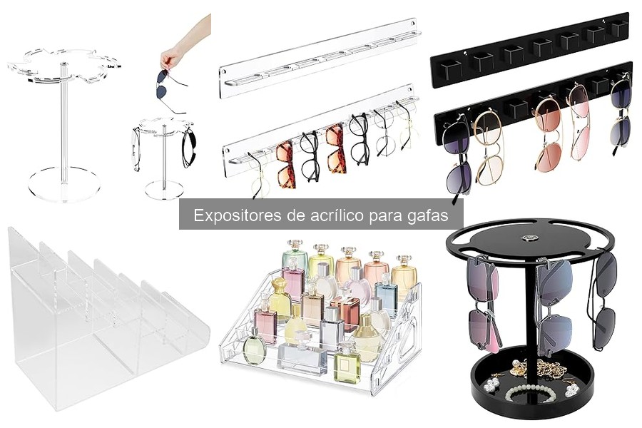 Precios de expositores de acrílico para gafas: guía completa