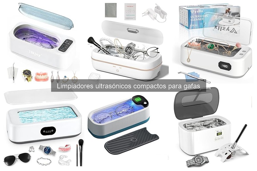 Precios de Limpiadores Ultrasónicos Compactos para Gafas