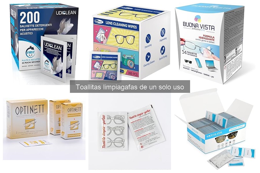 Precios de toallitas limpiagafas de un solo uso: Guía rápida