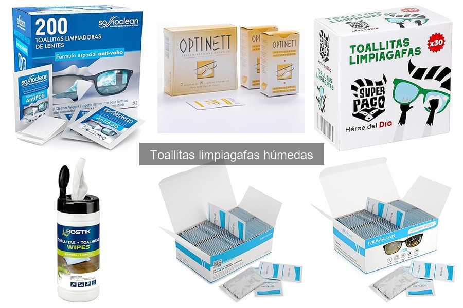 Precios de Toallitas Limpiagafas Húmedas en Amazon