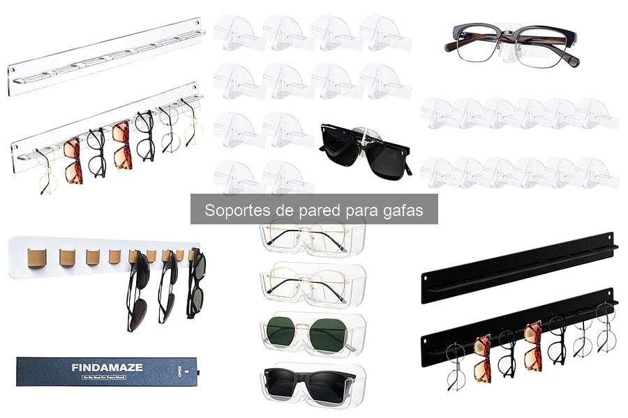 Precios promedio de soportes de pared para gafas