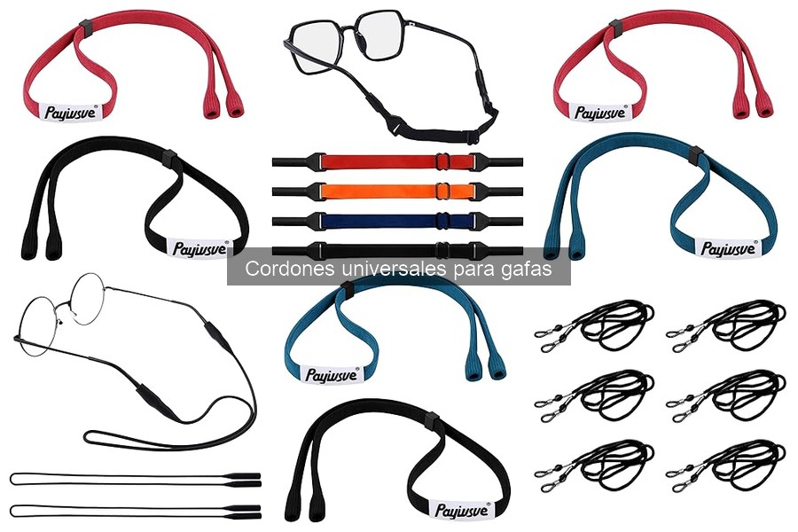 Precios y dónde comprar cordones universales para gafas