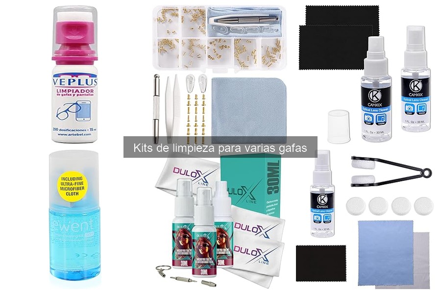 Preguntas Frecuentes sobre Kits de Limpieza para Gafas