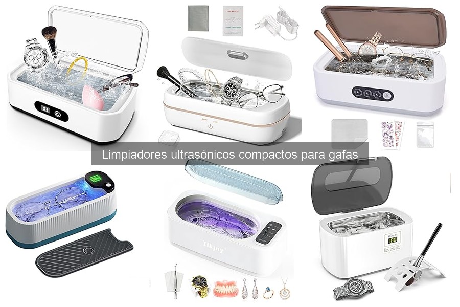 Preguntas frecuentes sobre limpiadores ultrasónicos de gafas