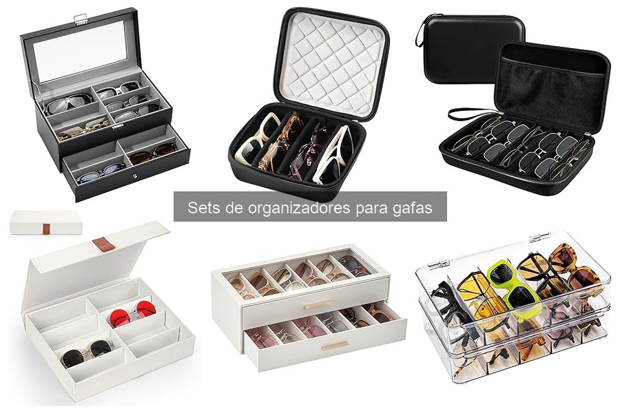 Preguntas Frecuentes sobre Sets de Organizadores para Gafas