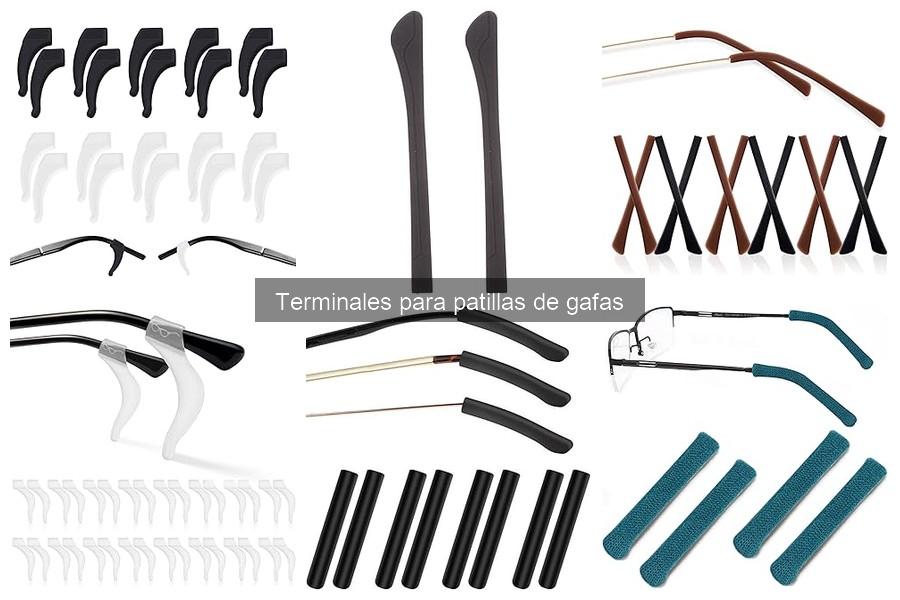Preguntas frecuentes sobre terminales para patillas de gafas