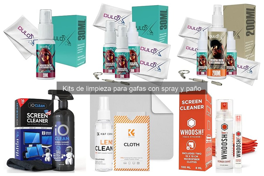 Problemas al Limpiar Gafas con Spray y Cómo Solucionarlos