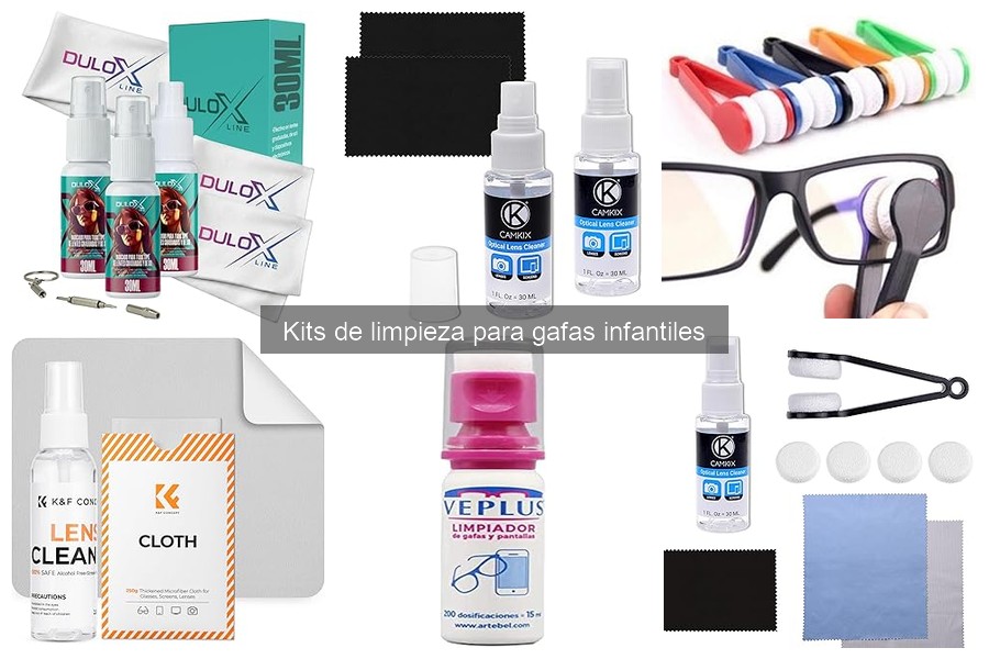 Problemas comunes al limpiar gafas infantiles y sus soluciones