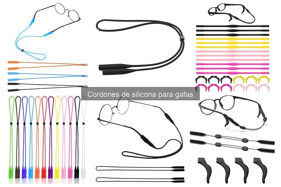 Problemas comunes con cordones de silicona para gafas