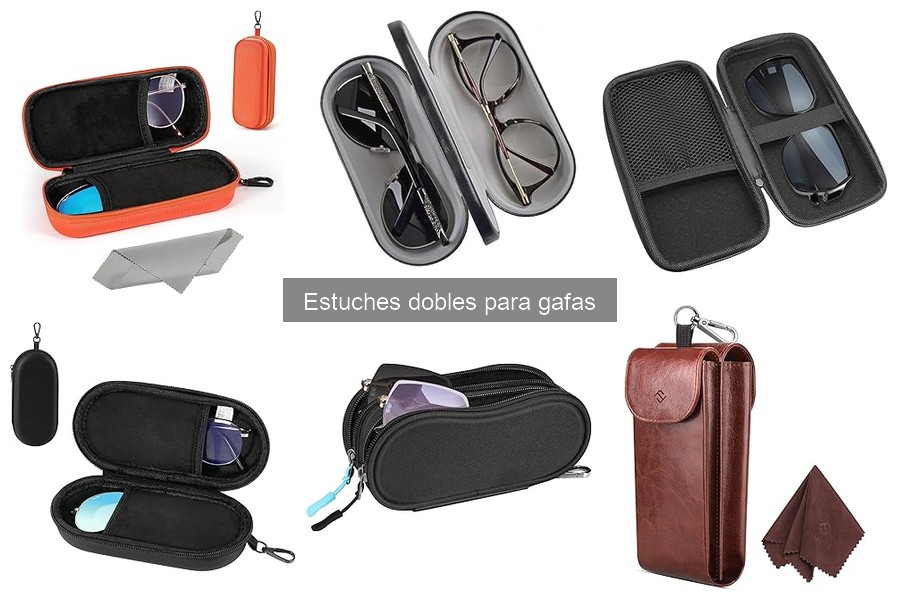 Problemas comunes con estuches dobles para gafas y soluciones