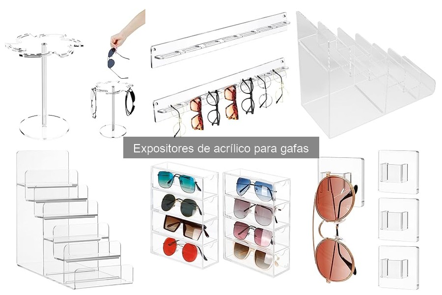 Problemas comunes con expositores de acrílico para gafas