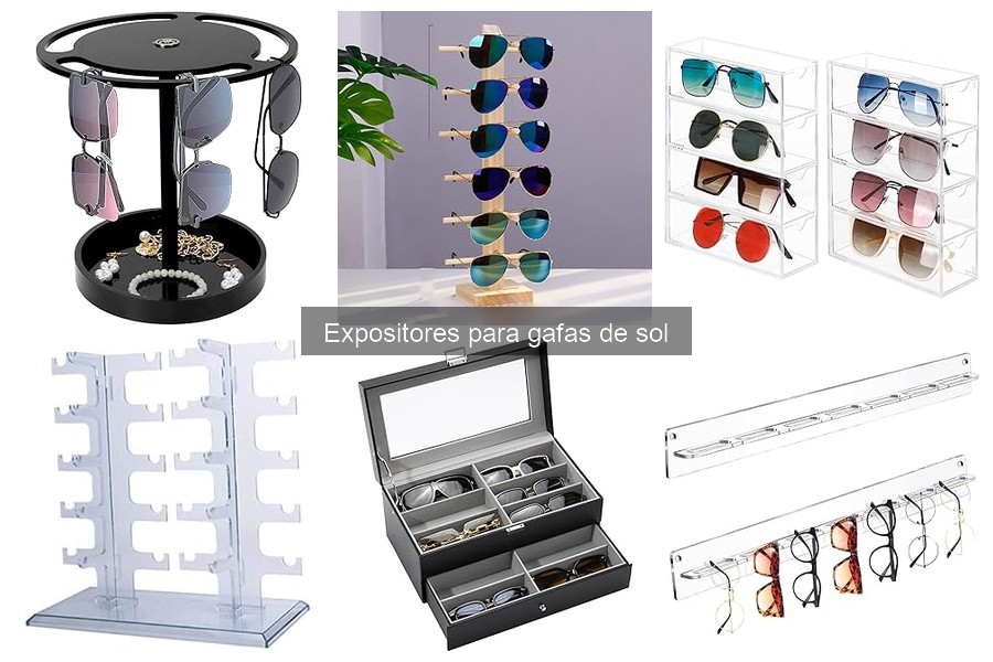Problemas comunes con expositores para gafas de sol y soluciones